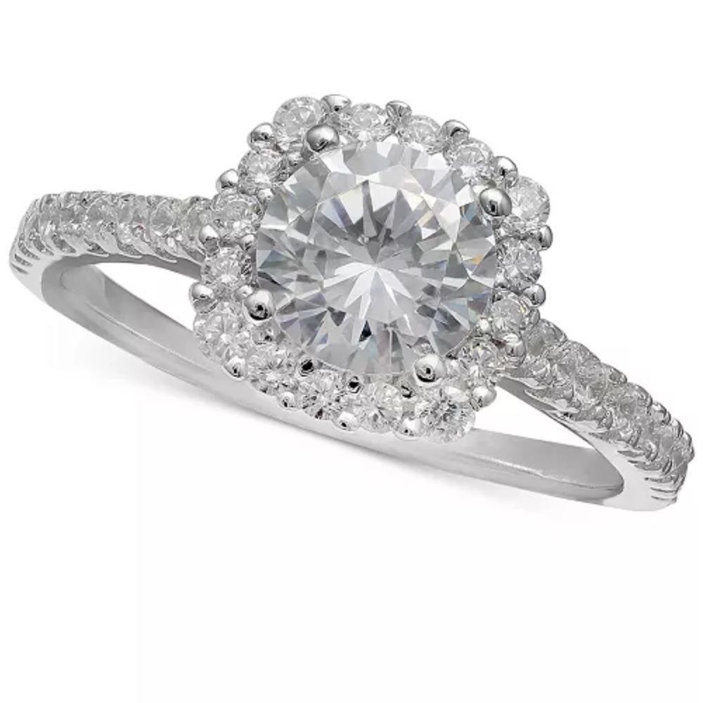 NWT Giani Bernini Sterling Silver Cubic Zirconia size 9